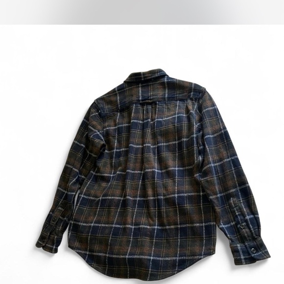 |Orvis| Men's Long Sleeve Plaid Button Down in Brown & Blue Size Small - Picture 3 of 6
